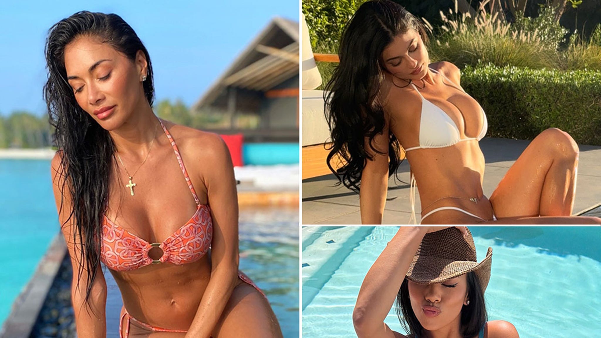 Babes Basking On The Edge … Happy National Swimming Pool Day