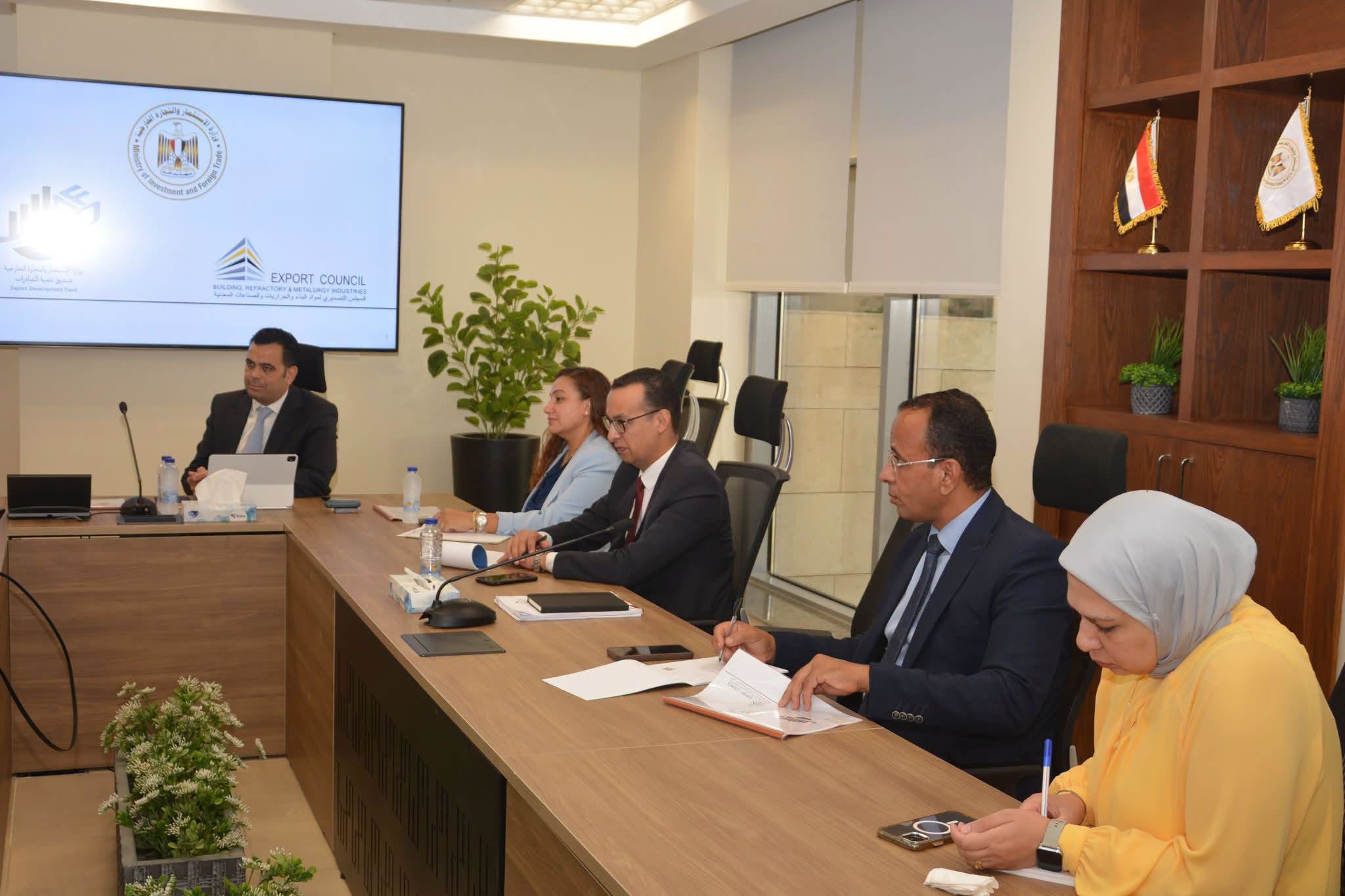 Export Development Fund Reviews Building Materials Sector to Boost Egypt’s Non-Oil Exports