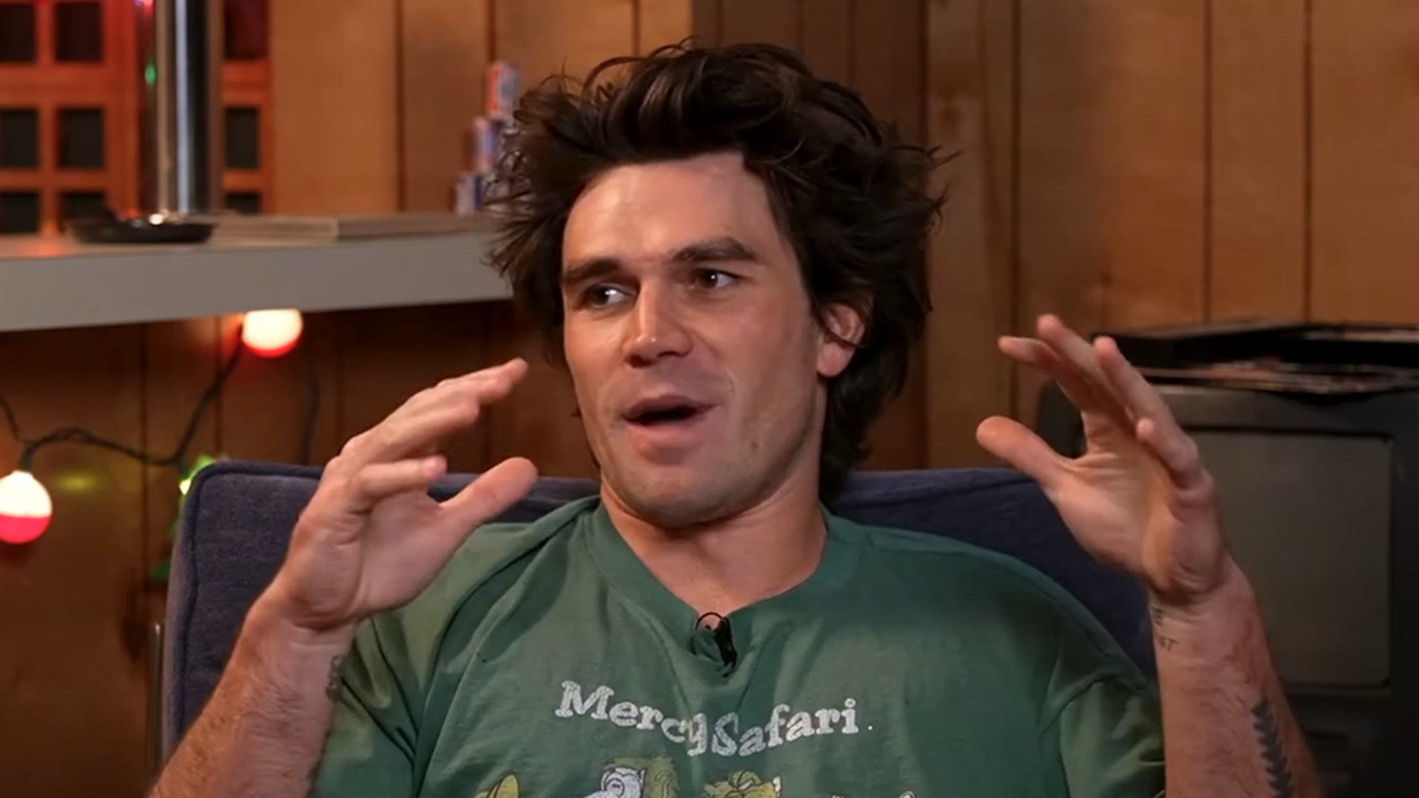 KJ Apa Says He Once Ate Fast Food He’d Urinated On