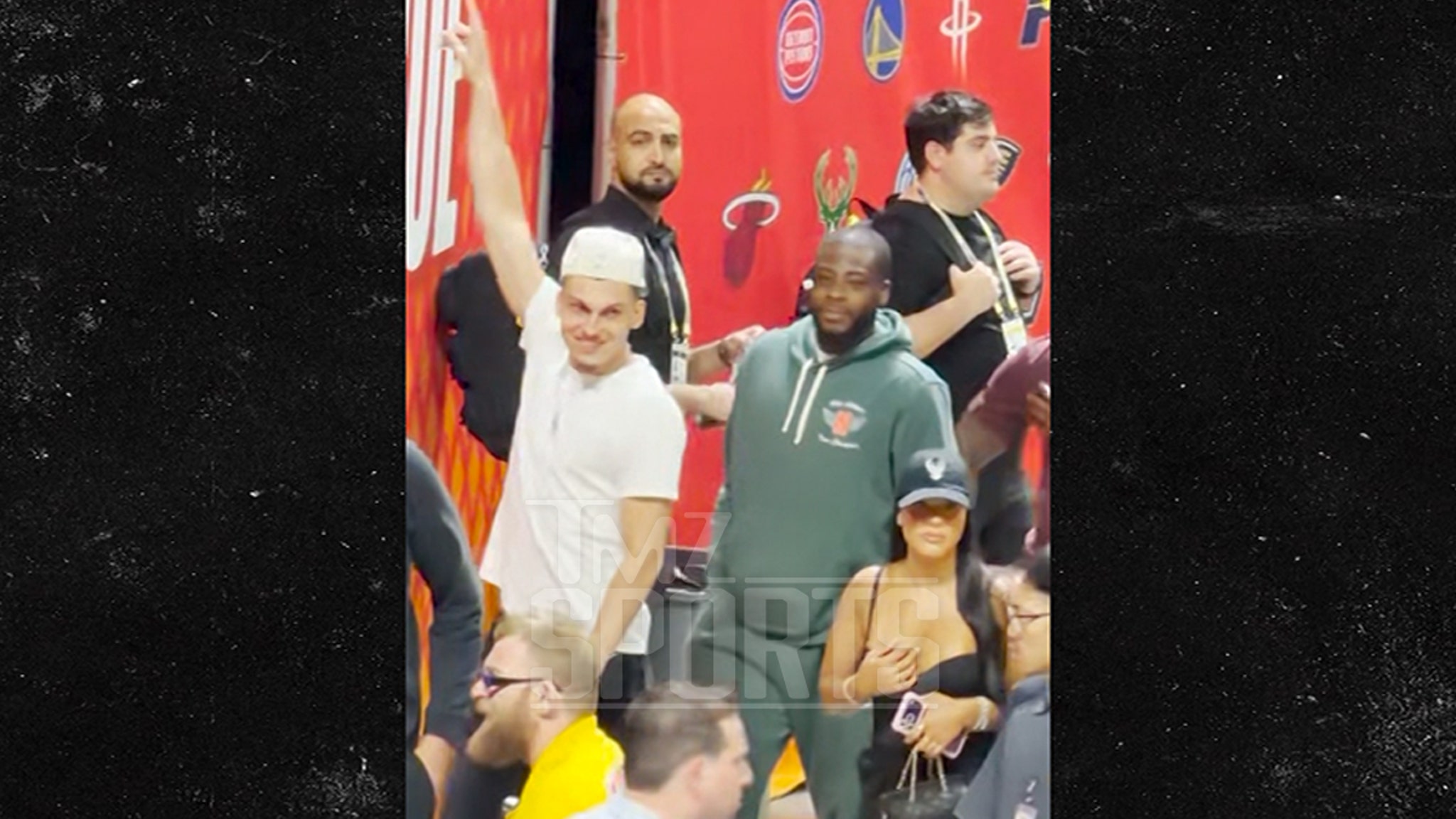 Tyler Herro All Smiles with GF at NBA Summer League After Bam Adebayo Altercation