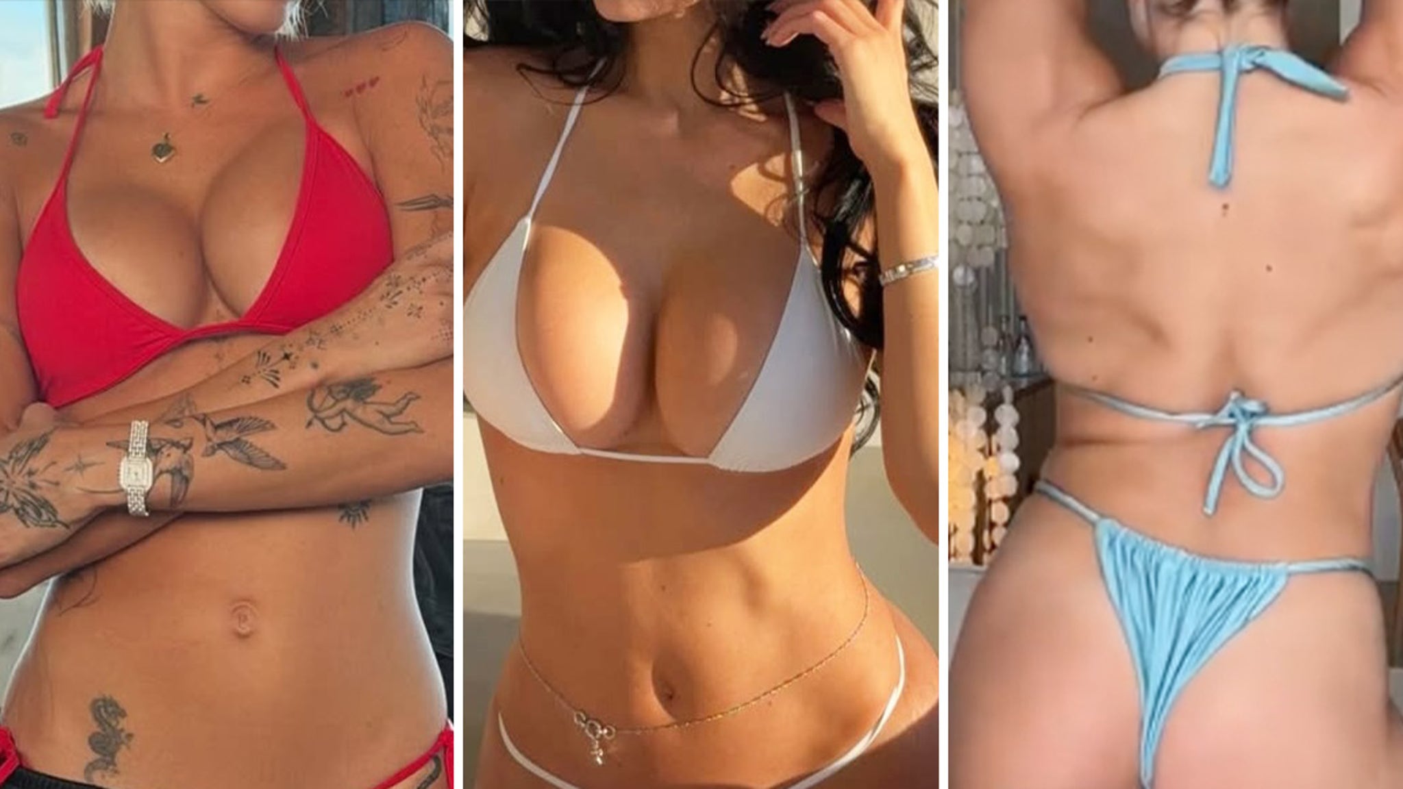 Red, White & Blue Bikinis Guess Who — May The 4th of July Be With You!