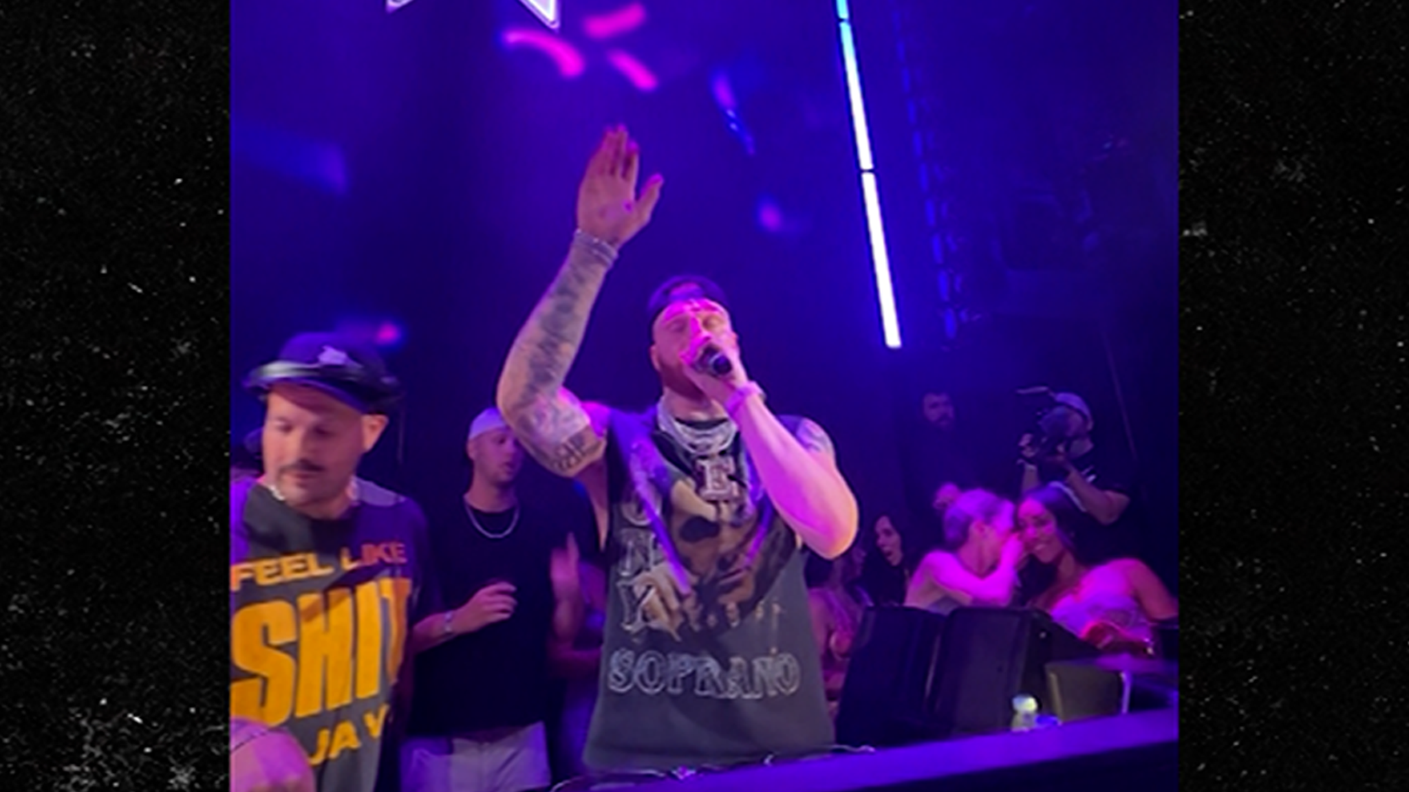 Raiders Star Maxx Crosby Hits Stage In Las Vegas, Turns Up Star Studded Party!