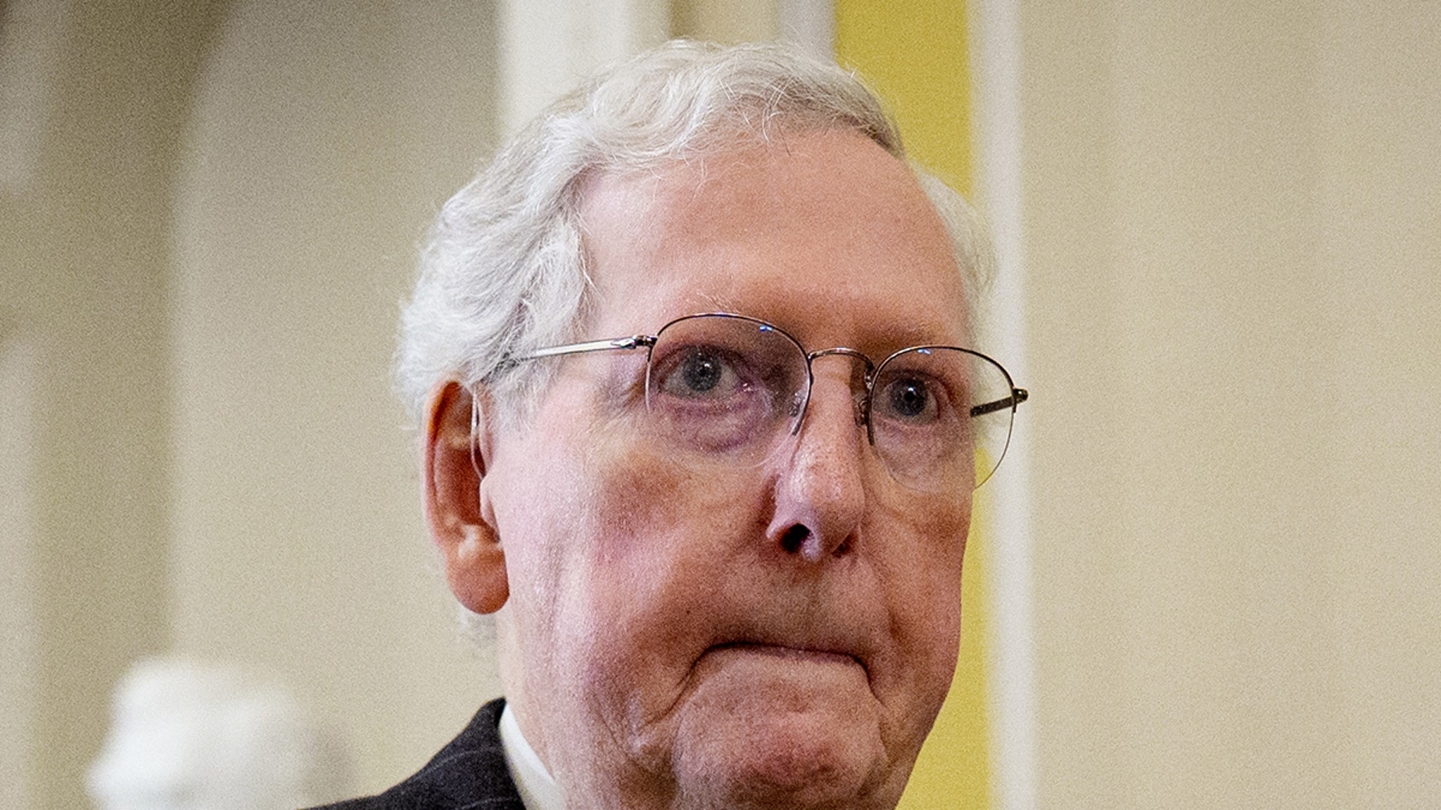 Senator Mitch McConnell Releases Photo From Hospital, Says He Fell Last Month