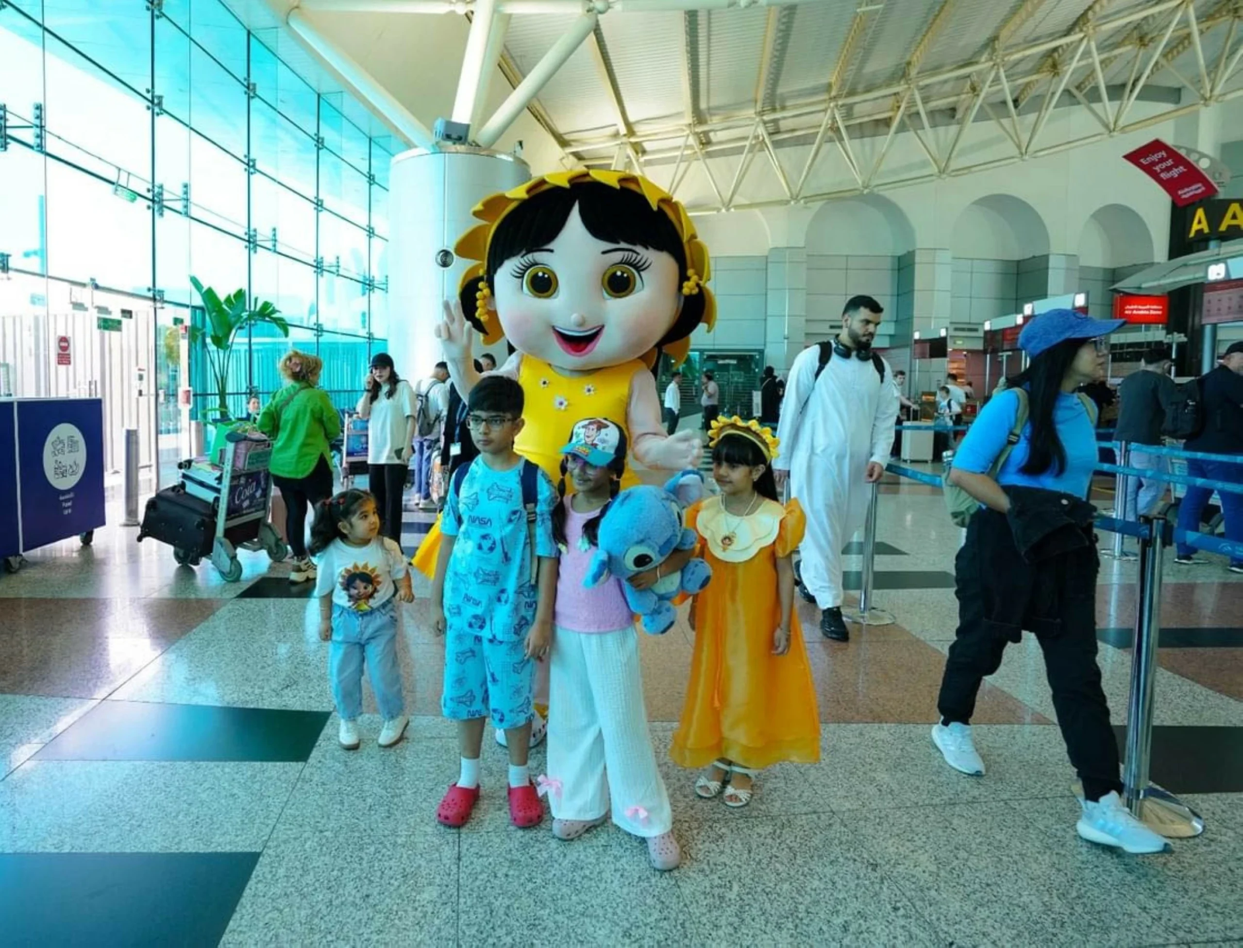 Sharjah Airport welcomes over 390,000 passengers