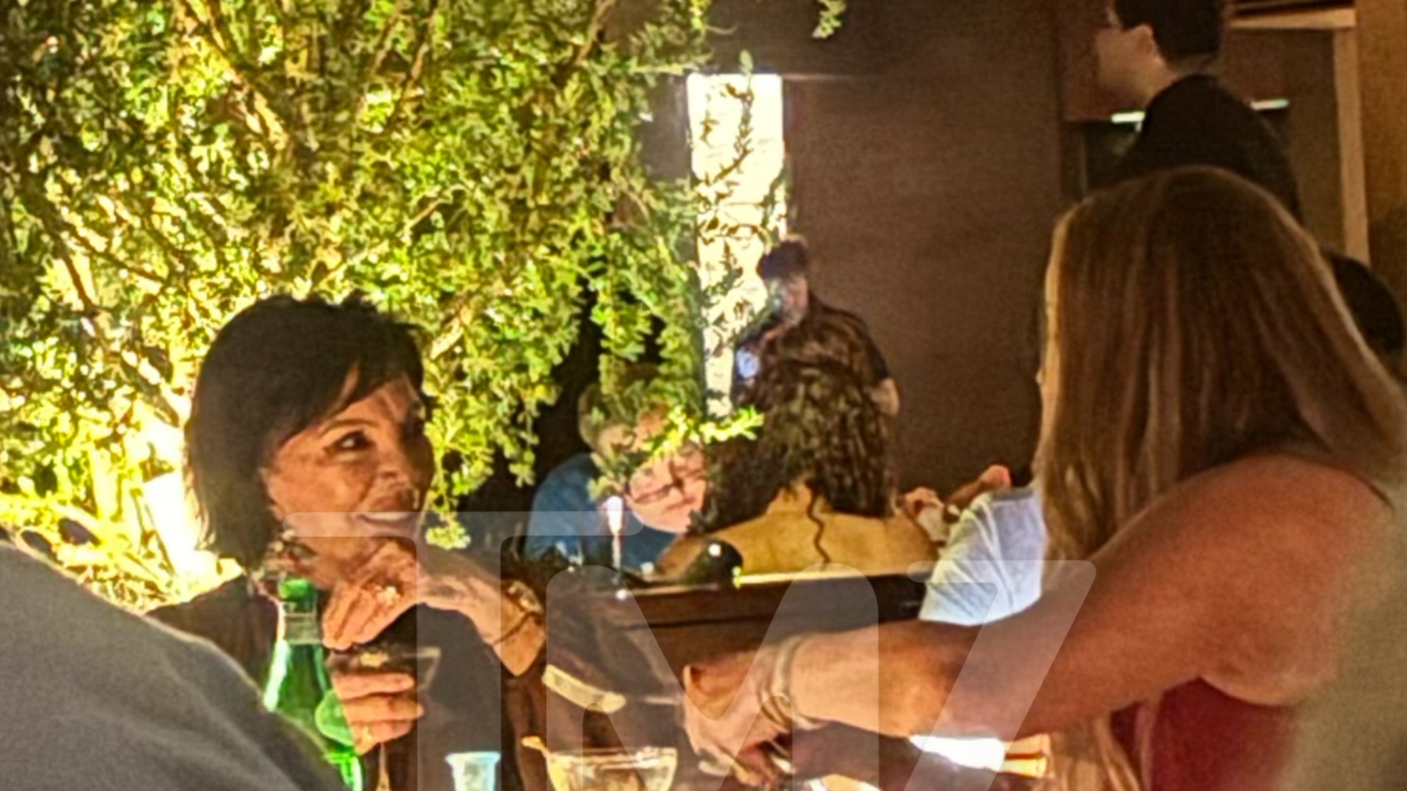 Kris Jenner and Mariah Carey Grab Dinner at Nobu Malibu