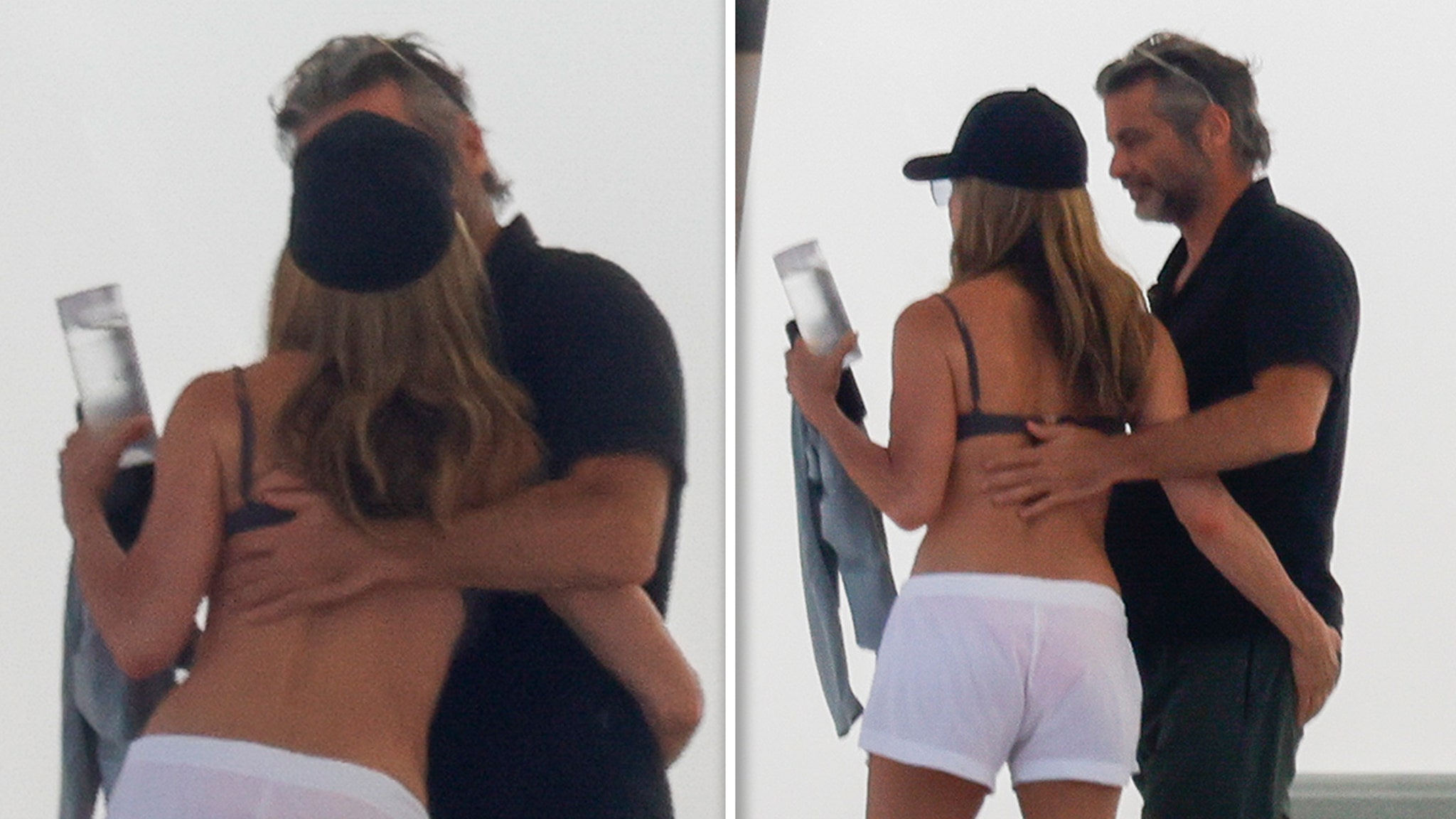 Jennifer Aniston Flaunts Bikini Bod, Locks Lips with Boyfriend on Yacht