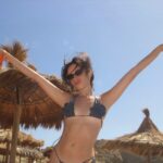 Camila Cabello Rocks Blue String Bikini on Greece Vacation