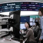 Stocks gain as bonds recover; rising tensions boost oil prices