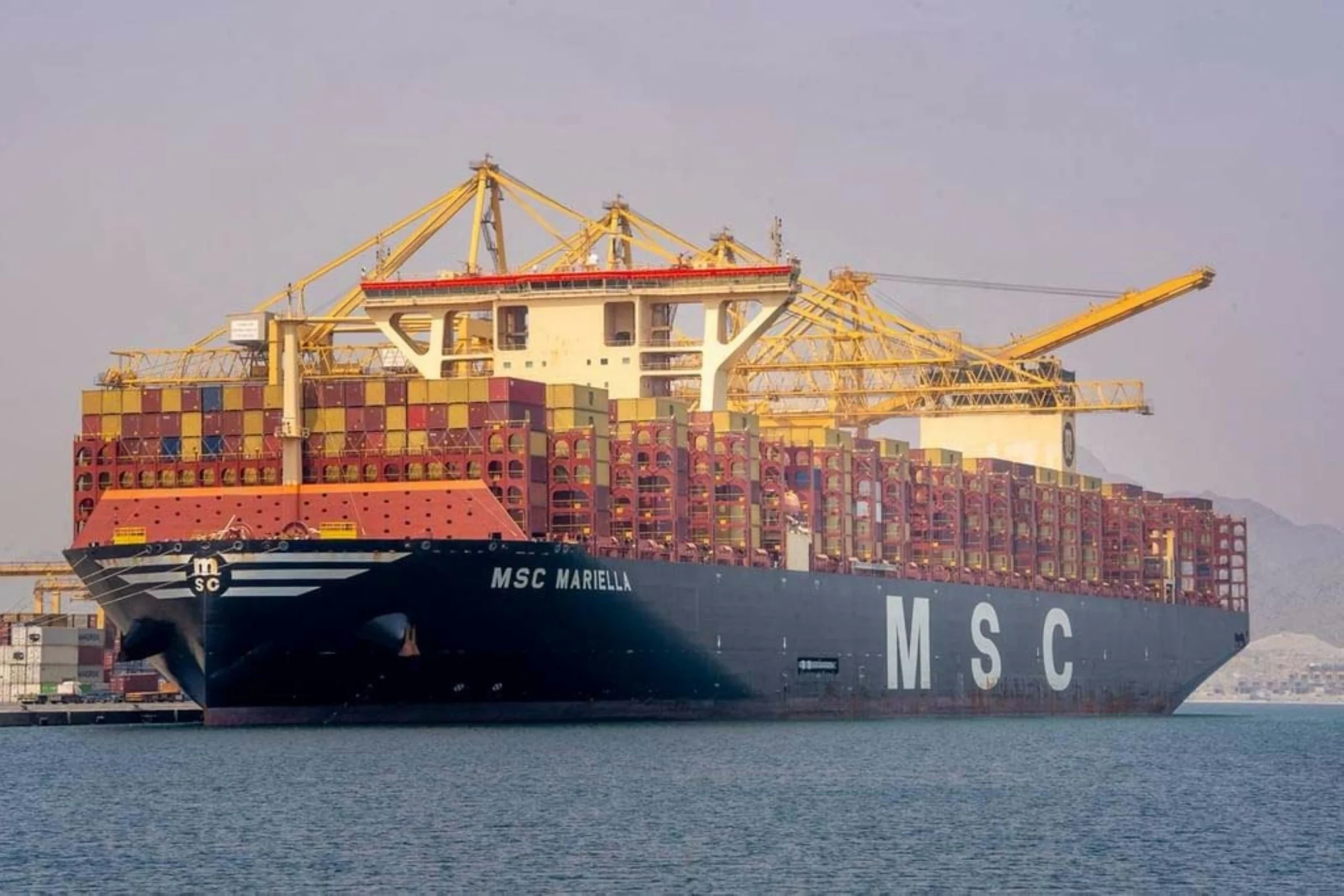 Khorfakkan Port welcomes MSC MARIELLA