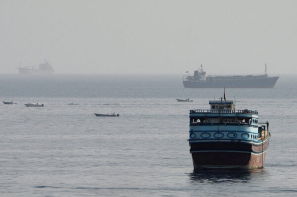Arab News | Vessel struck by projectile while transiting Hormuz strait, UKMTO says