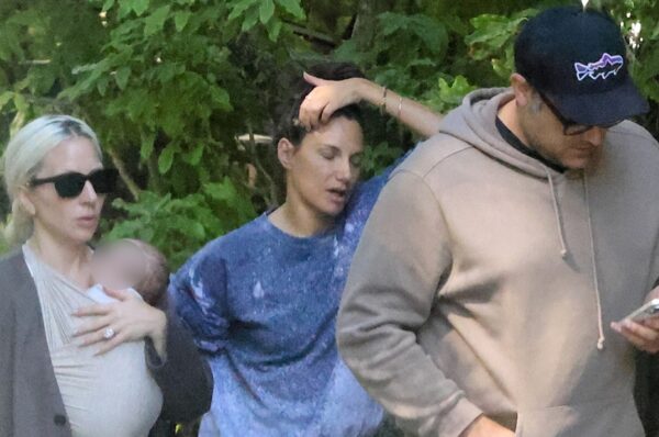Lady Gaga Holds Newborn Close to Chest in First Photos