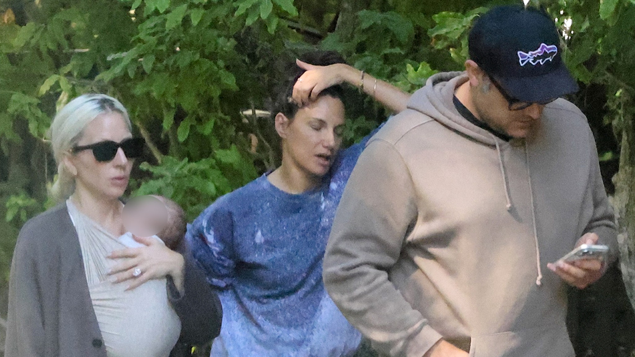 Lady Gaga Holds Newborn Close to Chest in First Photos